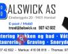 Balswick As : byggservice, tømring, graving, snørydding