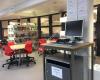 Biblioteket på Bjertnes videregående skole