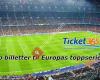 Football tickets abroad