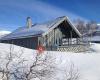 Hytte på fjellet ved Haukelifjell skisenter