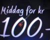 Middag for 100kr Fredrikstad